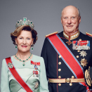 Majestehta Gonagas Harald ja Majestehta Dronnet Sonja. Govva: Jørgen Gomnæs / Gonagasla&#154; hoavva
